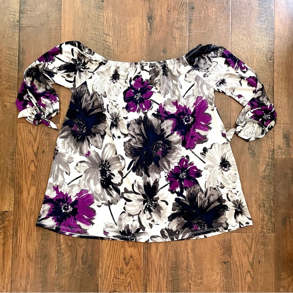 PINKBLUSH plus size maternity top, size approx 2X or 3X - Picture 4 of 9